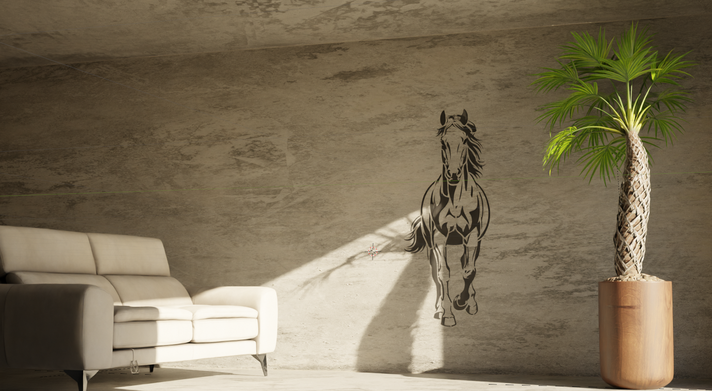 Horse Stencil