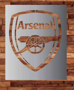 Arsenal FC Stencil