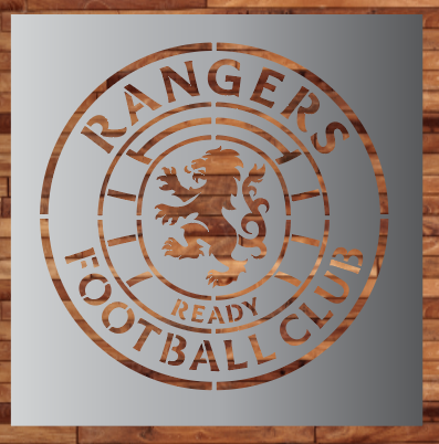 Rangers FC Stencil Stencil