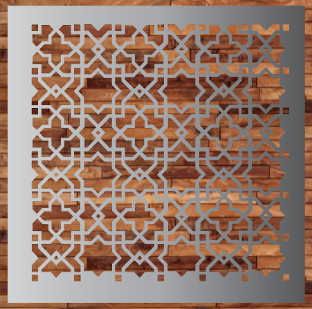 Lattice Negative Stencil