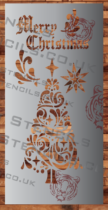 Christmas Stencil 1