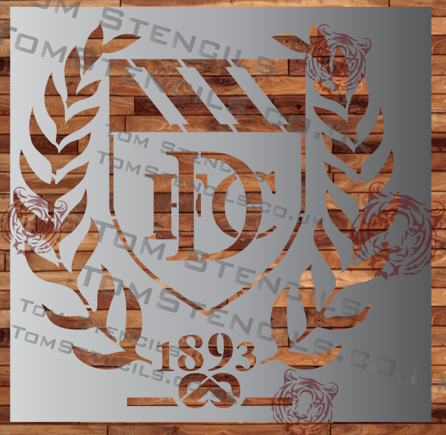 Dundee FC Stencil