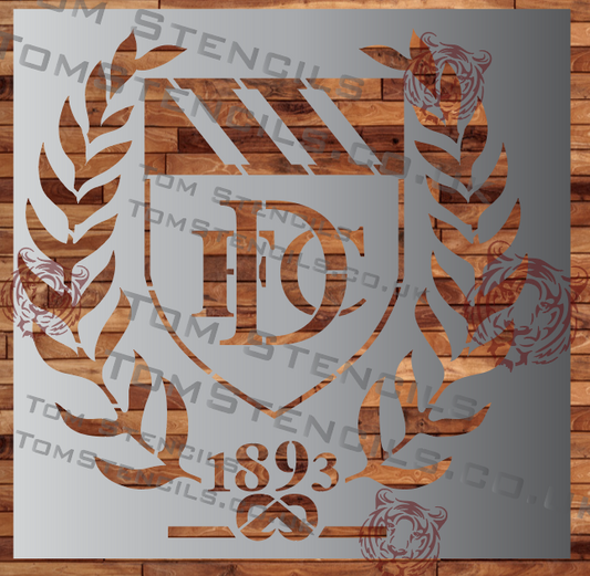 Dundee FC Stencil