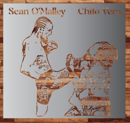 MMA Sean O'Malley vs Chito Vera Stencil